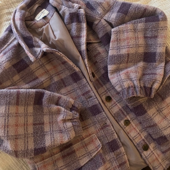 Universal Threads Oversized Plaid Jacket - Picture 1 of 5